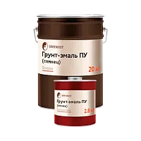 Химтраст Грунт-эмаль ПУ глянцевая для бетона, дерева, металла